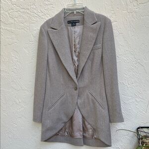Ralph Lauren Vintage Women's Taupe Blazer